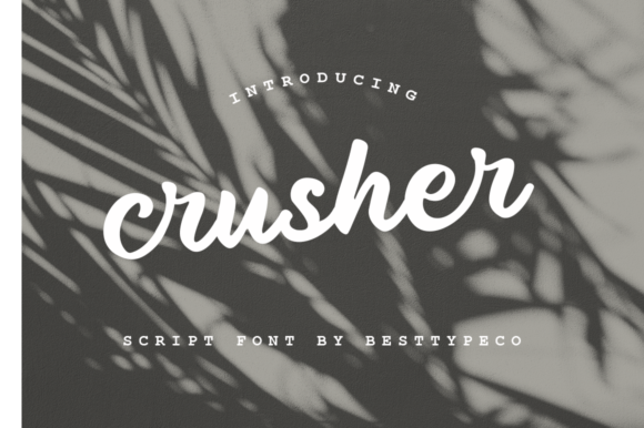 Crusher Font