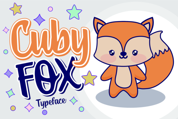 Cuby Fox Font Poster 1