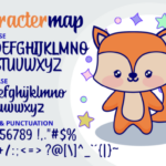 Cuby Fox Font Poster 2