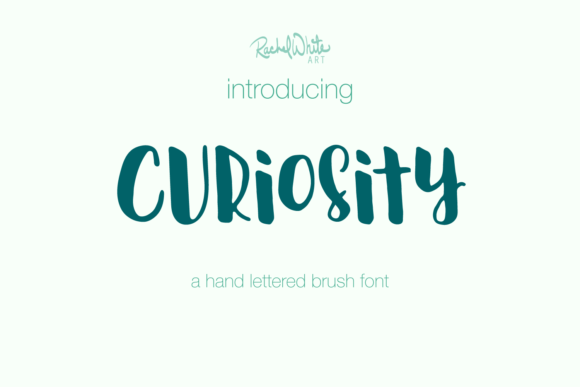 Curiosity Font Poster 1