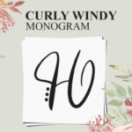 Curly Windy Font Poster 1