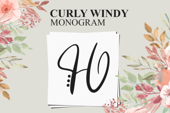 Curly Windy Font