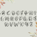 Curly Windy Font Poster 3