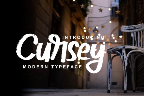 Cursey Font