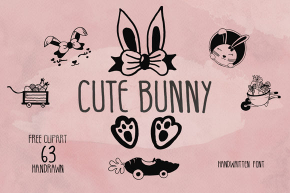 Cute Bunny Font