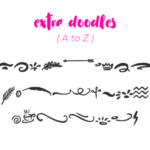 Cuties Magenta Font Poster 8