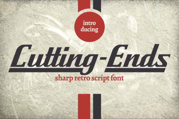 Cutting-Ends Font