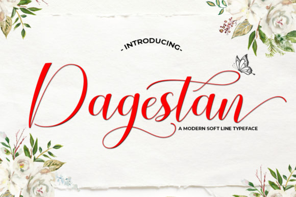 Dagestan Script Font