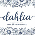 Dahlia Font Poster 1