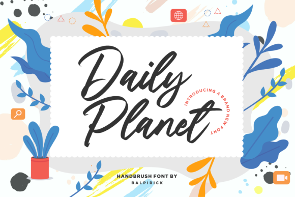 Daily Planet Font Daily Planet Font Poster 1