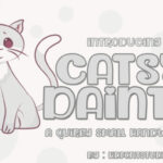 Dainty Catsy Font Poster 1