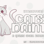 Dainty Catsy Font Poster 2
