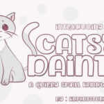 Dainty Catsy Font Poster 4