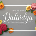 Dalinya Font Poster 1