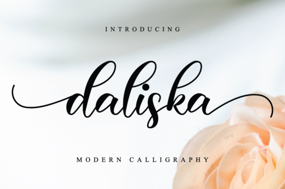 Daliska Font Poster 1