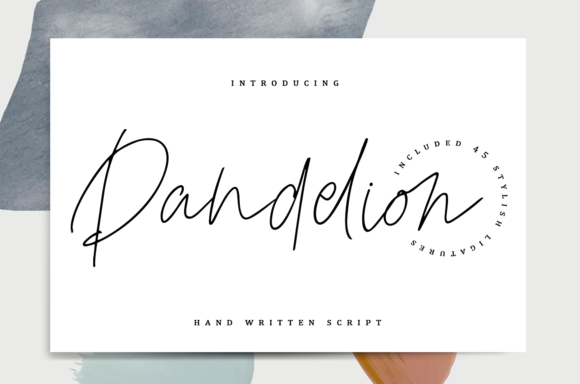 Dandelion Font