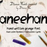 Daneehand Font Poster 1