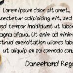 Daneehand Font Poster 3
