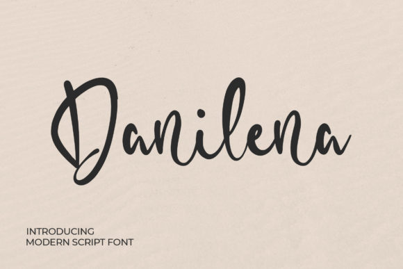 Danilena Font Poster 1