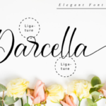 Darcella Font Poster 10