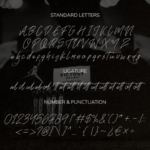 Darklight Font Poster 6