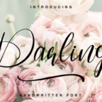 Darling Font Poster 1