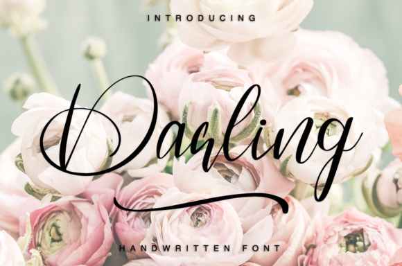 Darling Font Poster 1