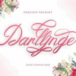 Darllinge Font Poster 1