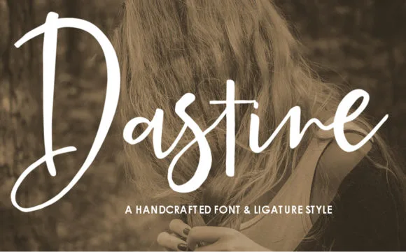 Dastine Font Dastine Font Poster 1