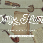 Dattge Hurty Font Poster 1