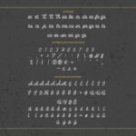 Dattge Hurty Font Poster 14