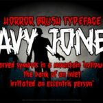 Davy Jones Font Poster 1