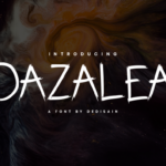 Dazalea Font Poster 1