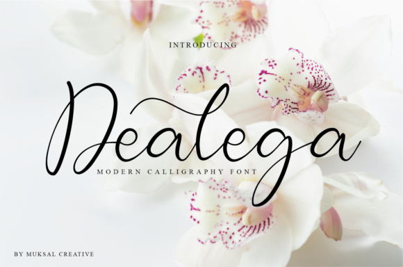 Dealega Font Poster 1