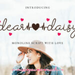 Dear Daisy Font Poster 1