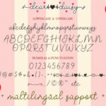 Dear Daisy Font Poster 11