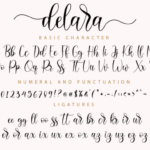 Delara Font Poster 11