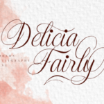 Delicia Fairly Font Poster 1