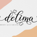 Delima Font Poster 1