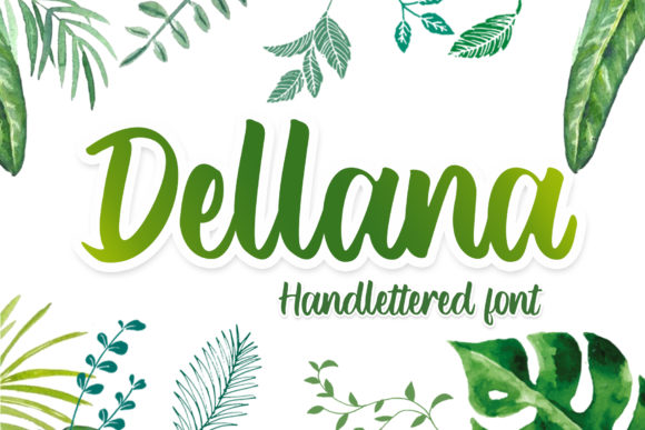 Dellana Font Poster 1