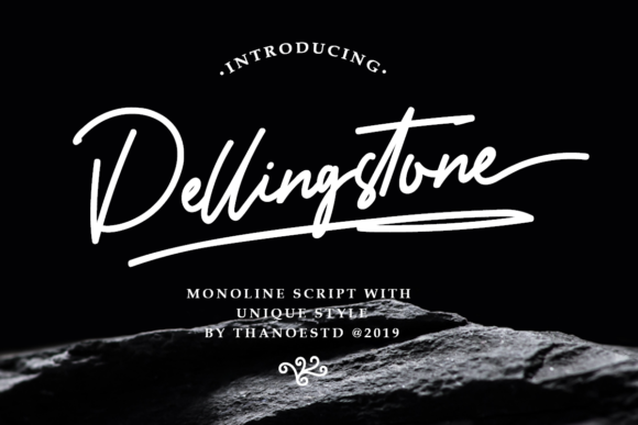 Dellingstone Font Poster 1