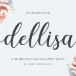 Dellisa Font Poster 1