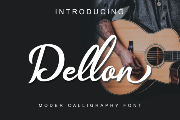 Dellon Font Poster 1