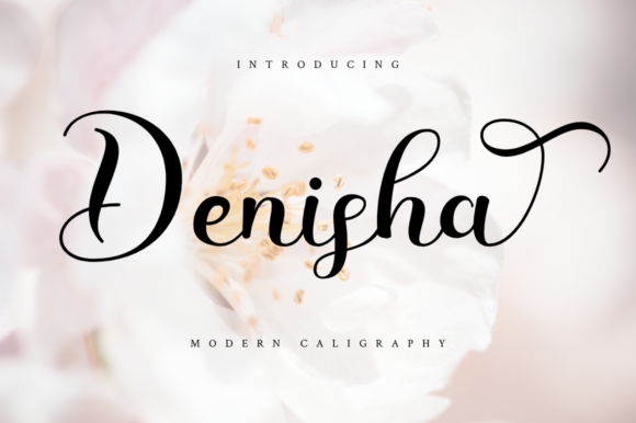 Denisha Font Poster 1