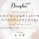 Denisha Font Poster 9