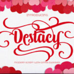 Destacy Font Poster 1