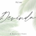 Devinda Font Poster 1