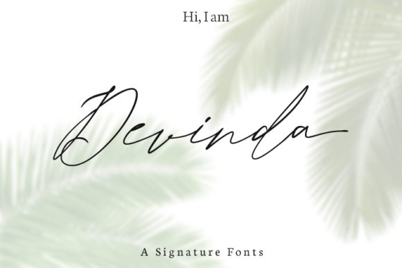 Devinda Font Poster 1