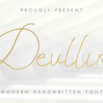 Devllin Font Poster 1