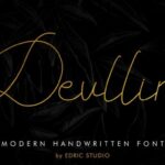 Devllin Font Poster 2